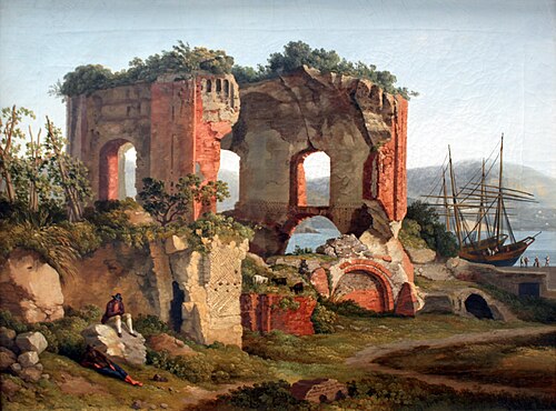 The Venus Temple in Baja I, 1799, Jacob Philipp Hackert