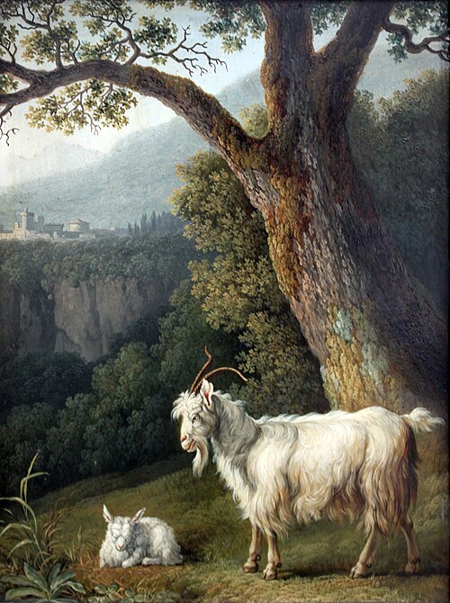 Goat and Lamb, 1806, Jacob Philipp Hackert