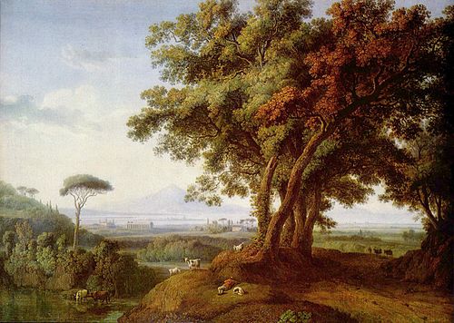 Paysage italien, 1778, Jacob Philipp Hackert