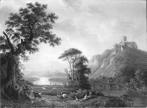 Flusslandschaft, 1806, Jacob Philipp Hackert