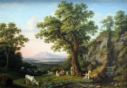 Paysage Arcadien, 1805, Jacob Philipp Hackert