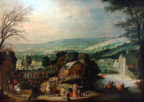 Fête de village flamand, , Joos de Momper