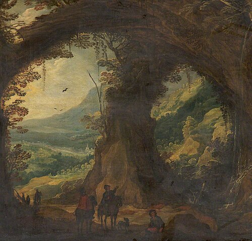 Landscape with Travellers, , Joos de Momper