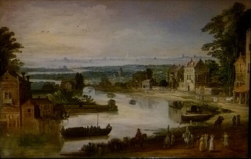 River Landscape, 1650, Joos de Momper