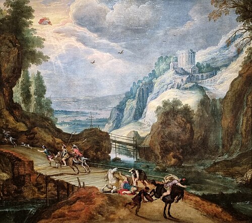 La conversion de saint Paul, , Joos de Momper
