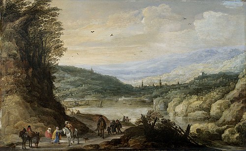 Paysage, 1612, Joos de Momper