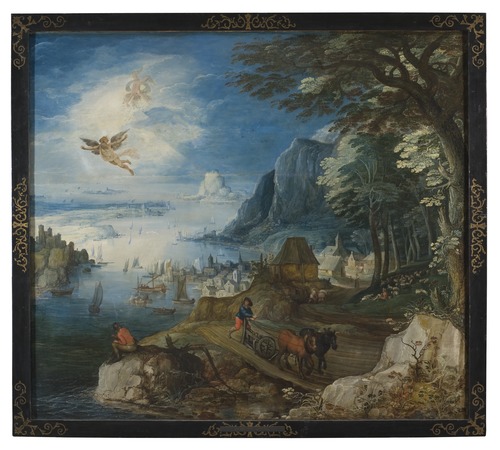 Paysage avec la chute d'Icare, 1607, Joos de Momper