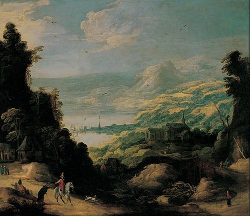 Mountain Landscape, 1627, Joos de Momper