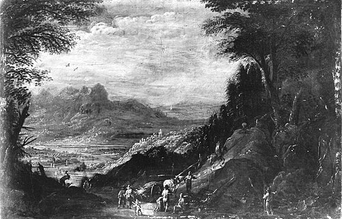 Landschaft (Nachahmer), 1599, Joos de Momper