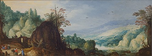 Mountain Landscape with a River, 1611, Joos de Momper