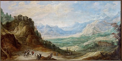 Vue des Alpes, 1700, Joos de Momper