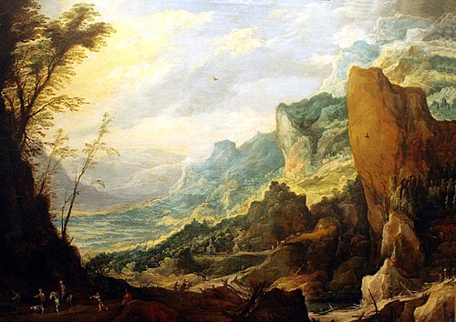 Große Gebirgslandschaft, 1635, Joos de Momper