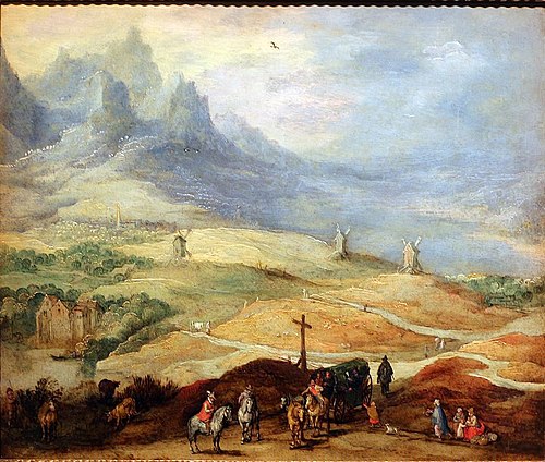 Paisagem com figuras, 1700, Joos de Momper