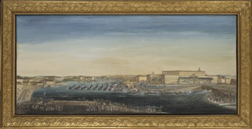 Tribute to King Carl XIV Johan, 1818, Axel Fredrik Cederholm