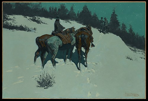 A Reconnaissance, 1902, Frederic Remington