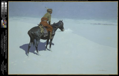 Friends or Foes? (The Scout), 1903, Frederic Remington