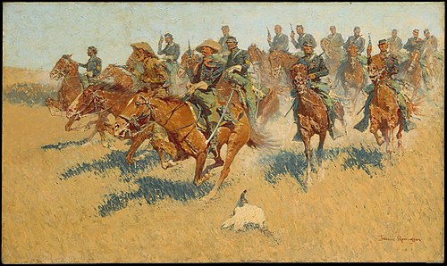 On the Southern Plains, 1907, Frederic Remington