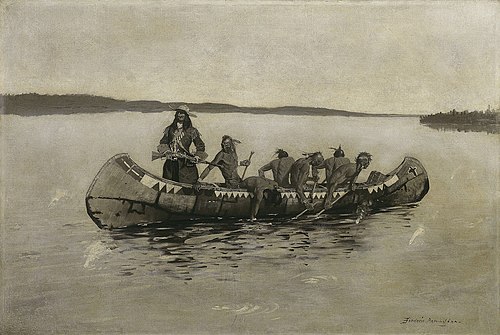 This Was a Fatal Embarkation, 1898, Frederic Remington