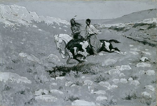 Ceremony of the Fastest Horse, 1900, Frederic Remington
