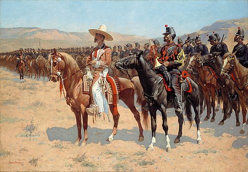 The Mexican Major, 1889, Frederic Remington
