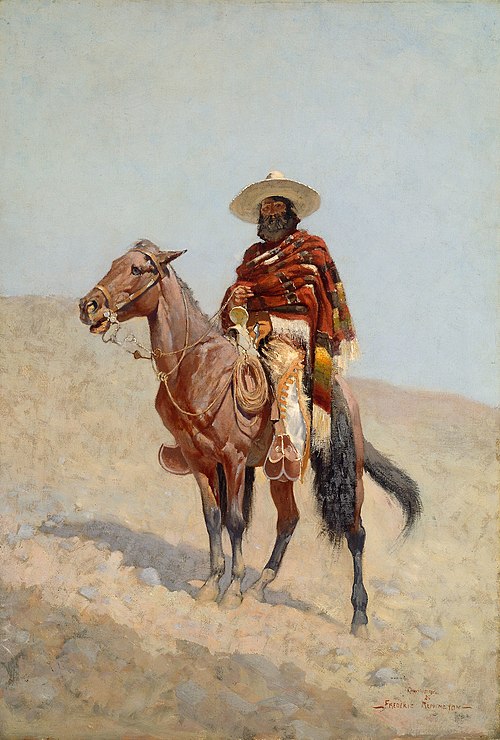 A Mexican Vaquero, 1890, Frederic Remington