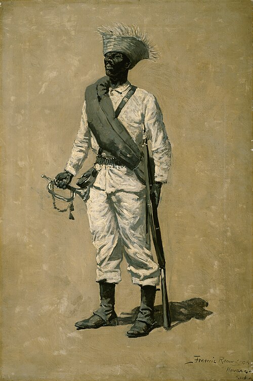 One of Gomez' Men, 1899, Frederic Remington