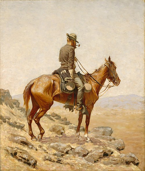 The Lookout, 1887, Frederic Remington