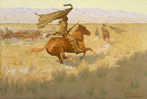Change of Ownership (The Stampede; Horse Thieves), 1903, Frederic Remington