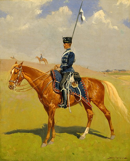 The Hussar, 1893, Frederic Remington