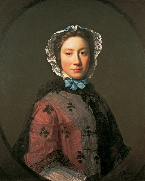 Rosamund Sargent, née Chambers (1722–1792), 1749, Allan Ramsay