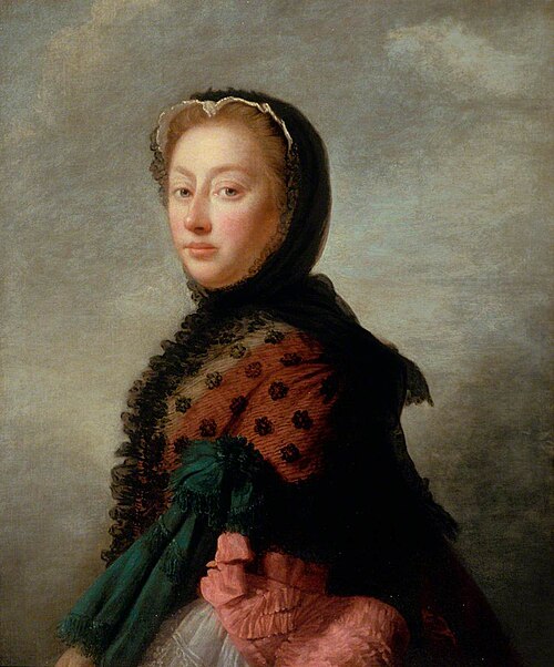Augusta, Princess of Wales (1719–1772), 1760, Allan Ramsay