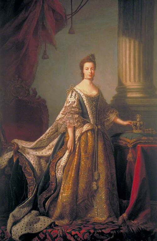 Queen Charlotte (1744–1818), Queen Consort of George III, 1763, Allan Ramsay