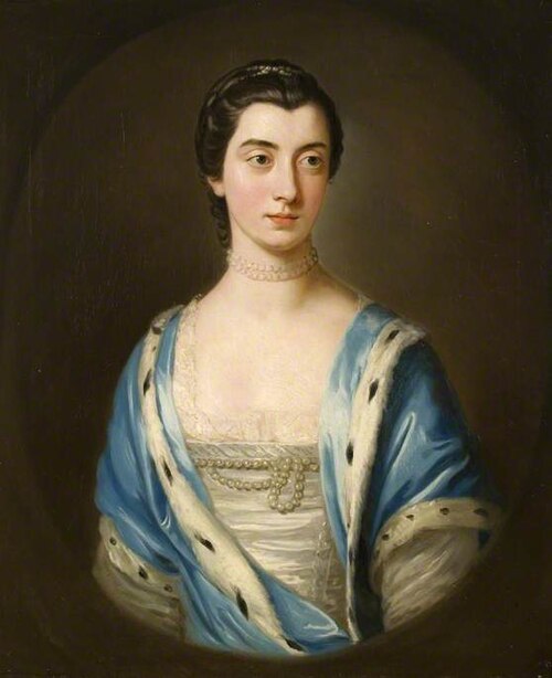 Mary Bernard (d.1793), of Brampton Park, Huntingdonshire, 1757, Allan Ramsay