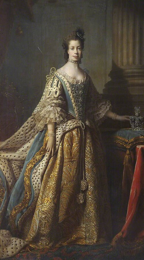 Queen Charlotte (1744–1818), 1765, Allan Ramsay