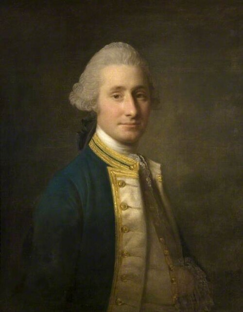 Captain Sir John Lindsay (1737–1788), 1768, Allan Ramsay