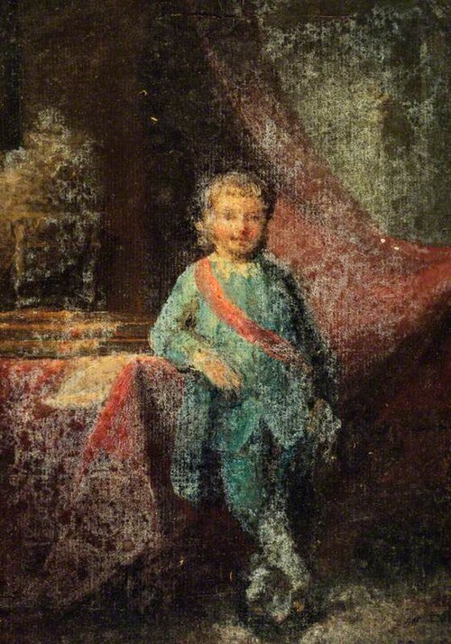 Study for the Painting of Frederick Augustus, Duke of York and Albany, as a Child, 1774, Allan Ramsay