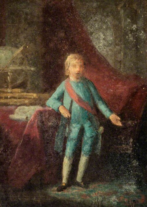 Study for the Painting of Frederick Augustus, Duke of York and Albany, as a Child, 1774, Allan Ramsay