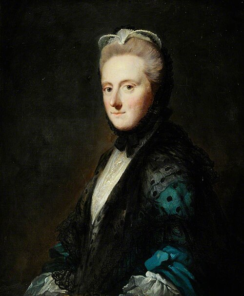 The Honourable Mrs Clarges (daughter of the 1st Viscount Barrington), , Allan Ramsay