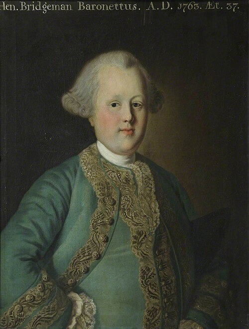 Sir Henry Bridgeman (1725–1800), Baron Bradford (1794), Fellow-Commoner (1744), , Allan Ramsay