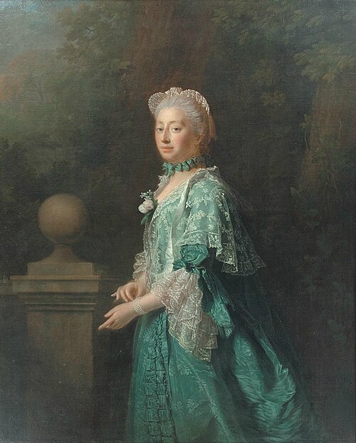 Portrait of Augusta of Saxe-Gotha (1719-1772) as Dowager Princess of Wales, 1759, Allan Ramsay