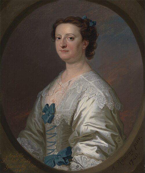 Arabella Pershall, Lady Glenorchy, 1740, Allan Ramsay