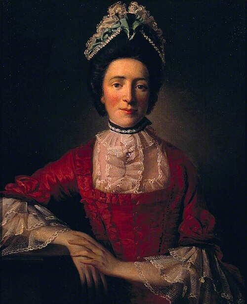 Miss Ramsay in a Red Dress, 1762, Allan Ramsay