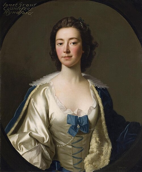 Janet Carmichael, Later Countess of Hyndford, 1750, Allan Ramsay