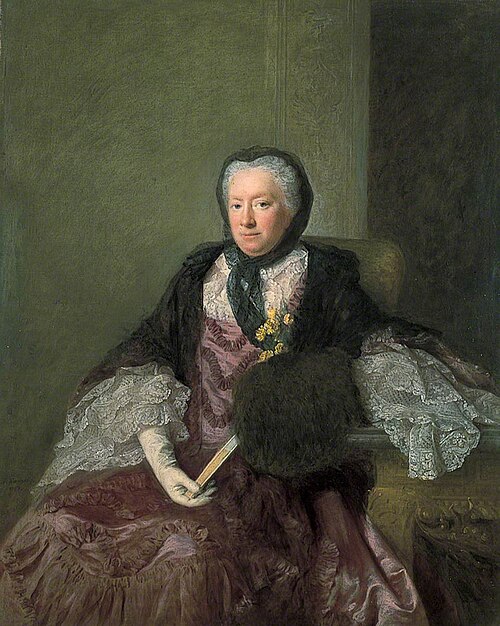 Portrait of Mrs Mary Martin, 1761, Allan Ramsay