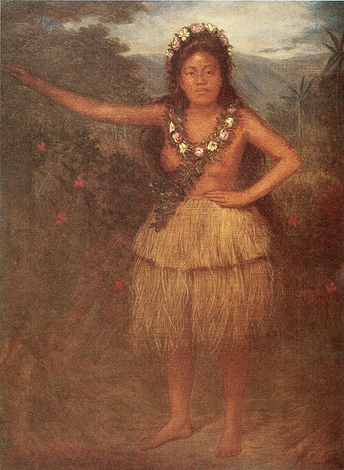Malie, the King's Favorite, 1892, William F. Cogswell
