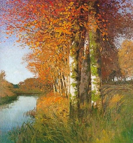 Birken am Moorgraben, 1896, Hans am Ende