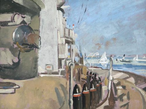 The Bandstand, 1918, Philip Connard