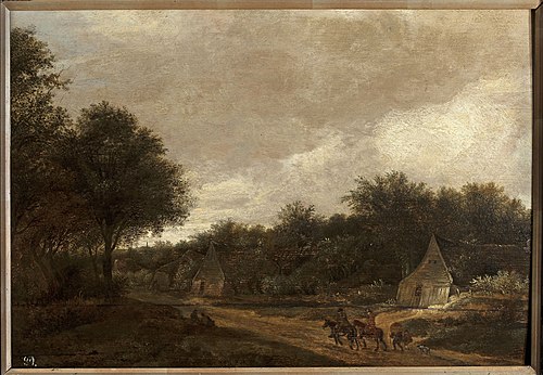 Road in the countryside, 1646, Guillam Dubois