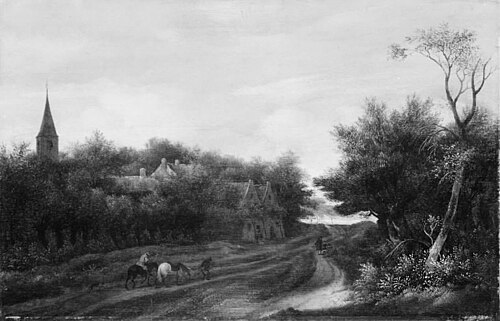 Road near Village, 1646, Guillam Dubois