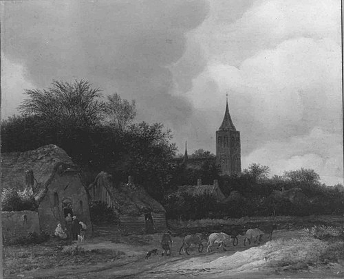 Dorflandschaft, 1648, Guillam Dubois